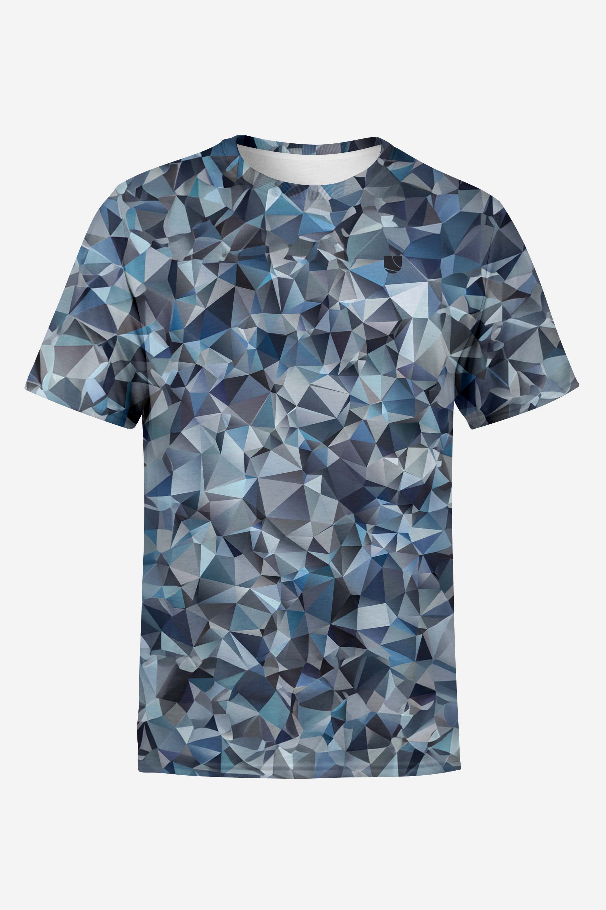 UTOPY Pánské sportovní tričko Silver Crystal