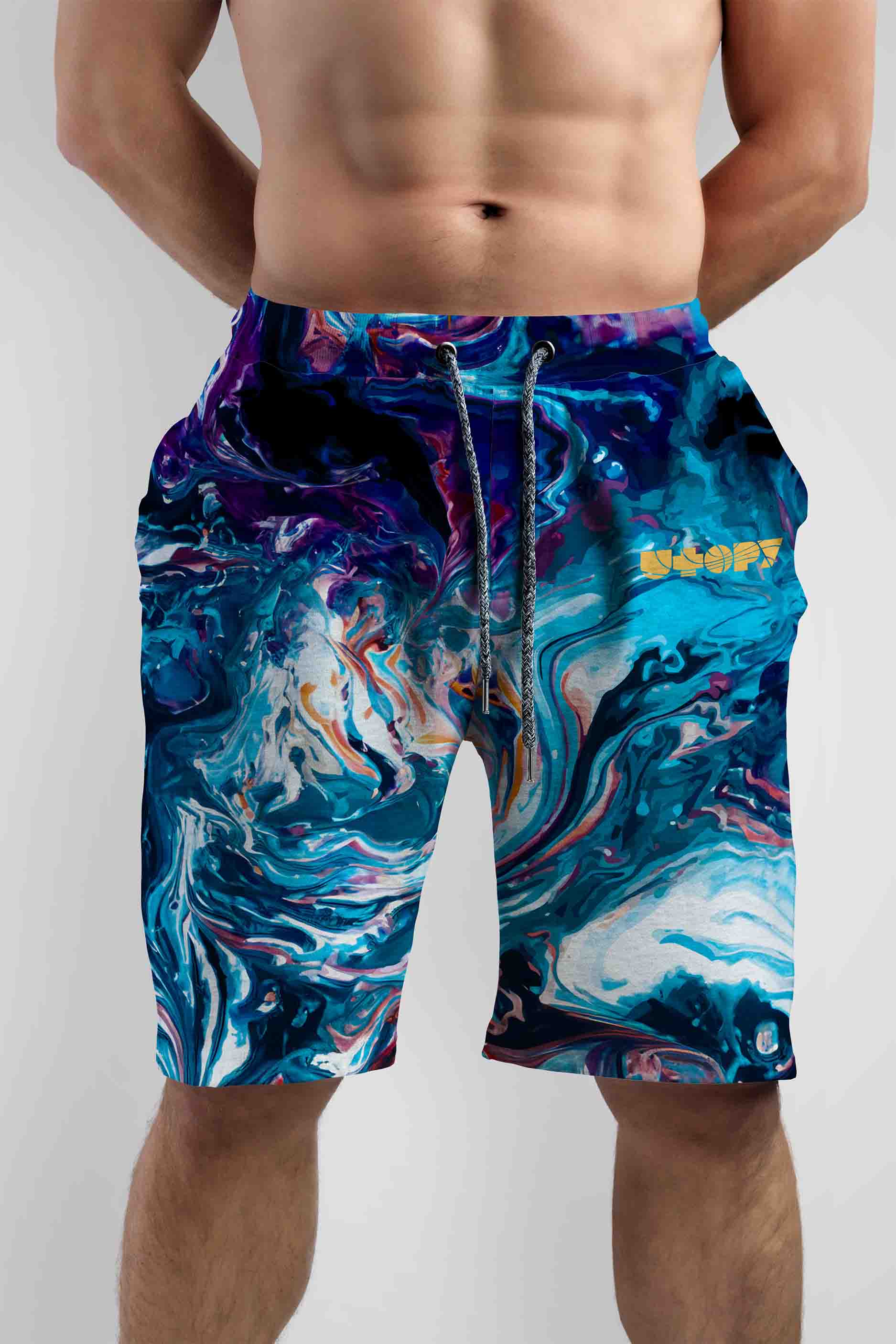 UTOPY Pánské kraťasy Abstract
