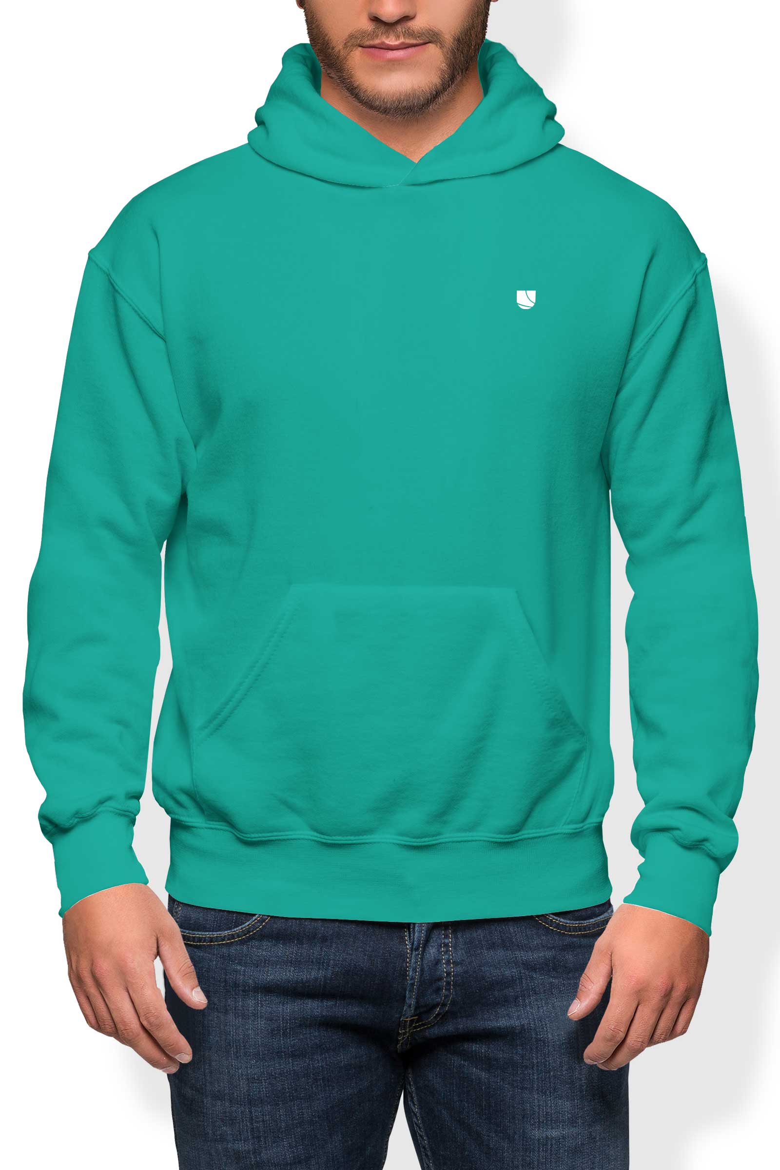 Levně UTOPY Pánská mikina Deep Aquamarine