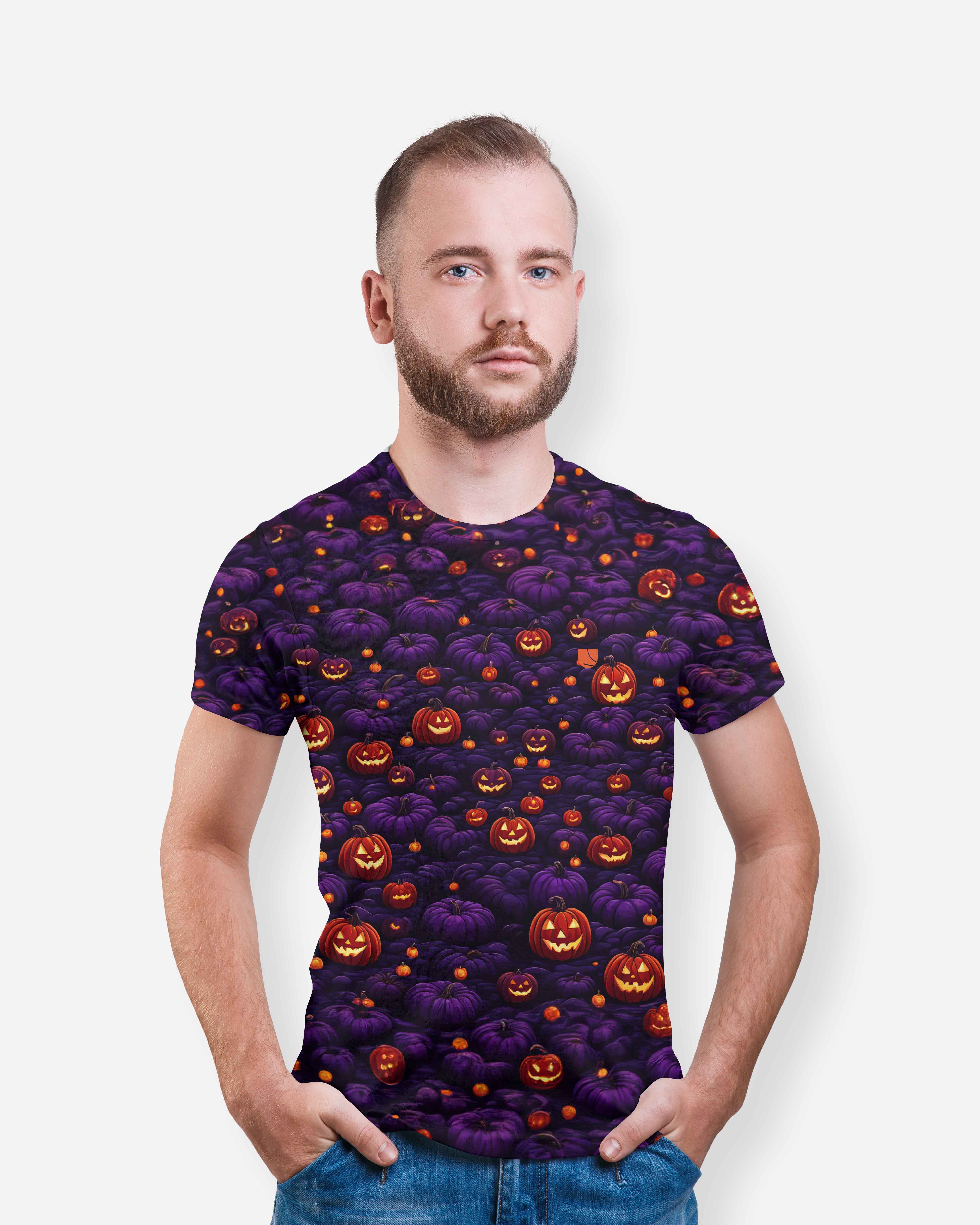 UTOPY Pánské sportovní tričko Pumpkins