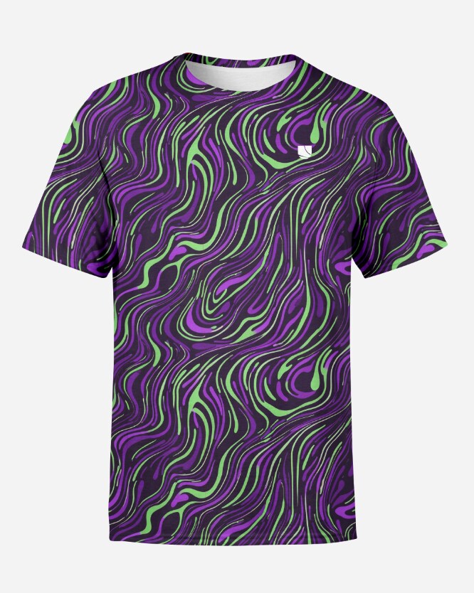 UTOPY Pánské sportovní tričko Crawly Neon