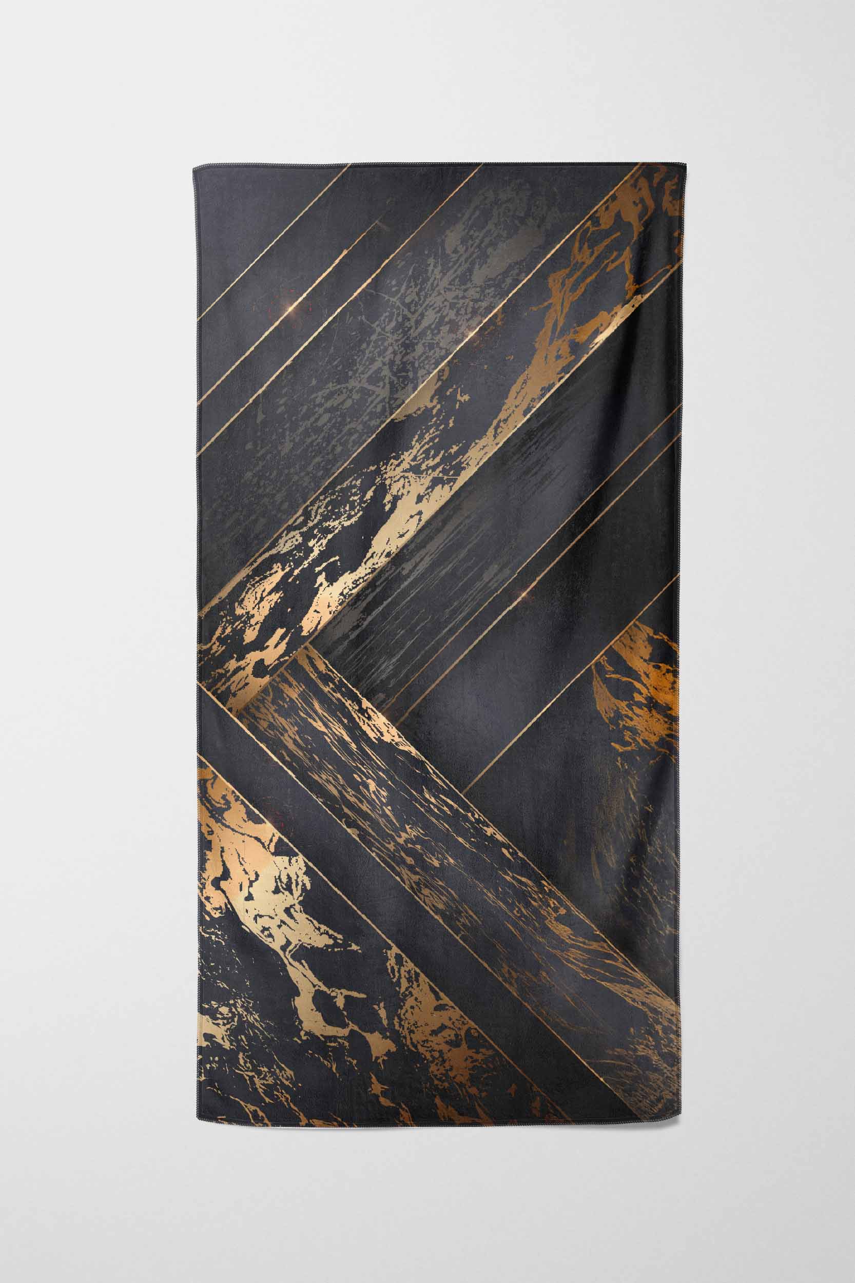 Levně UTOPY Ručník Golden Lines Rozměr: 100x180