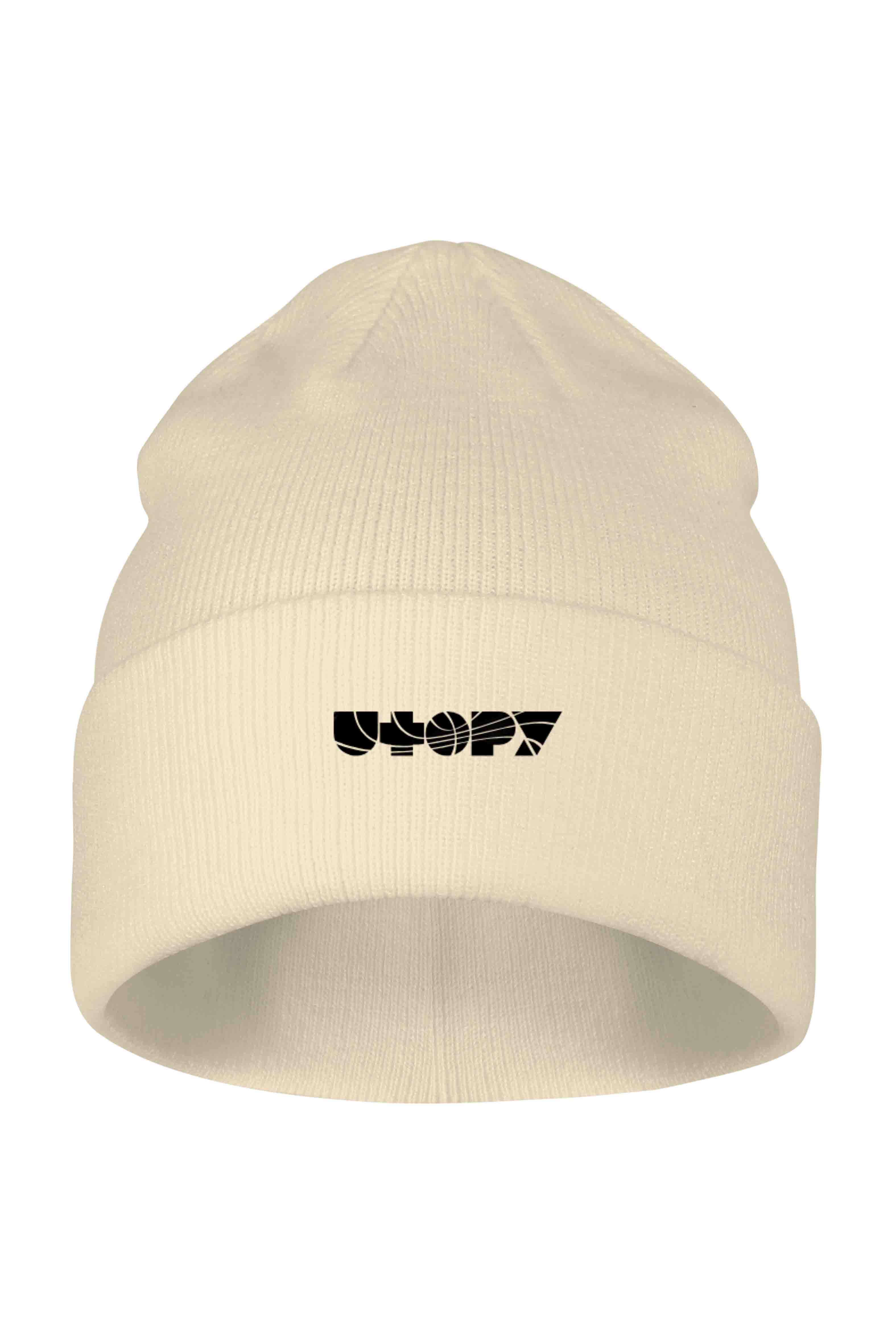 Levně UTOPY Beanie čepice - color selection Barva: Almond