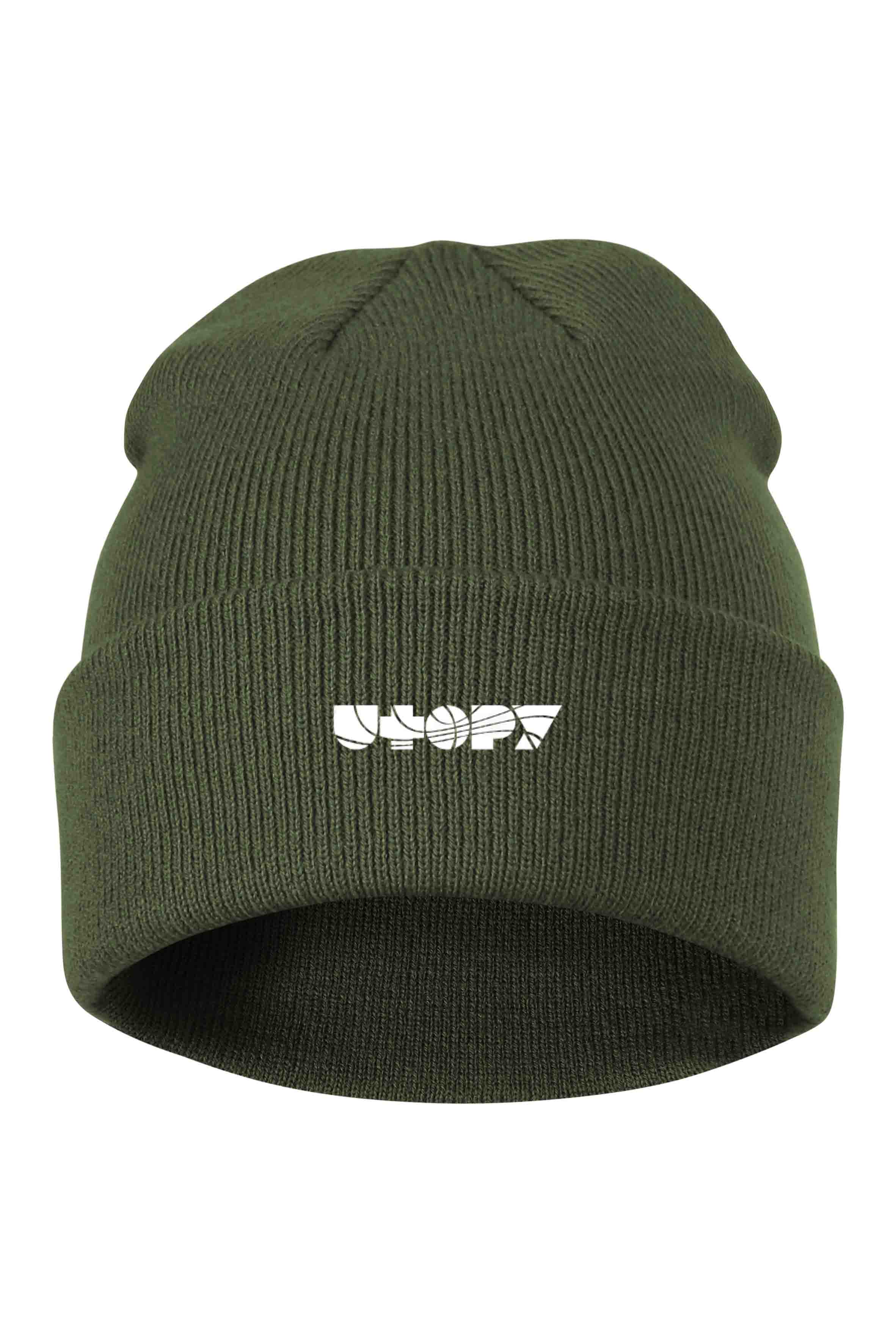 Levně UTOPY Beanie čepice - color selection Barva: Khaki