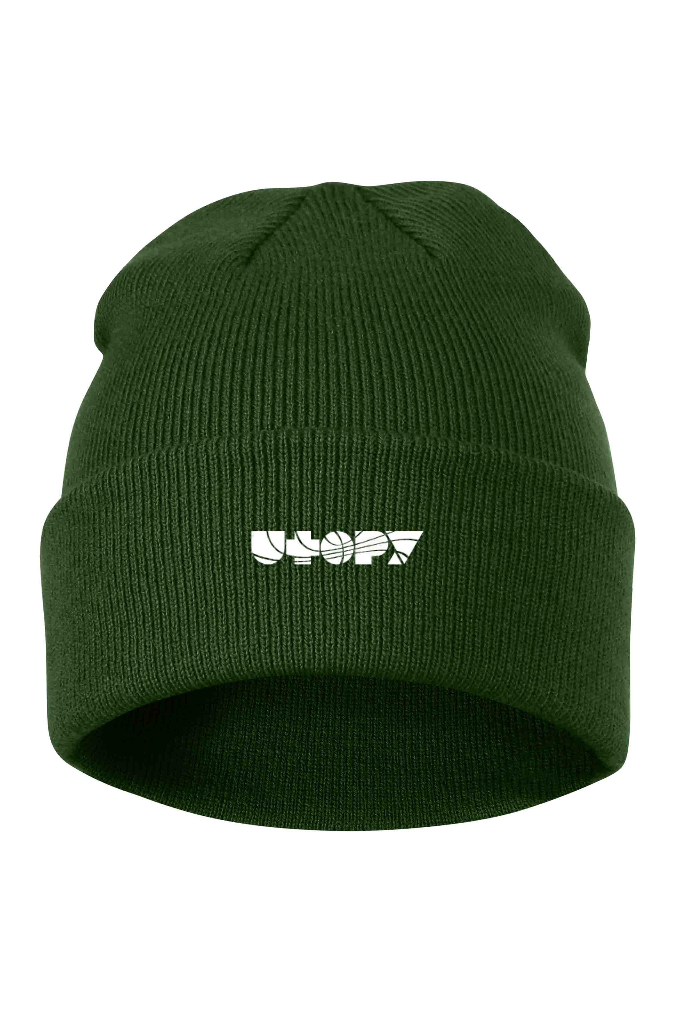 Levně UTOPY Beanie čepice - color selection Barva: Bottle Green