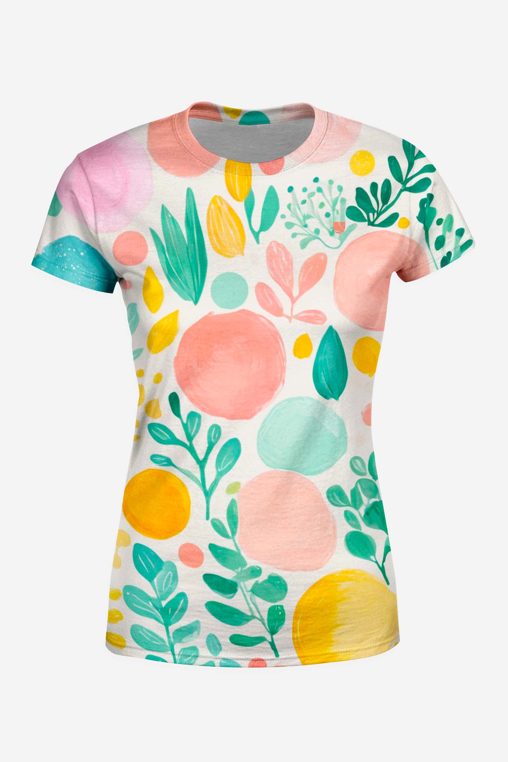 Levně UTOPY Dámské sportovní tričko Floral Energy