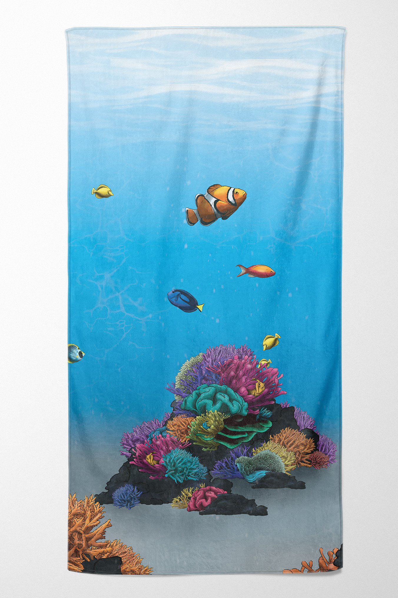 Levně UTOPY Osuška Coral World Rozměr: 100x180