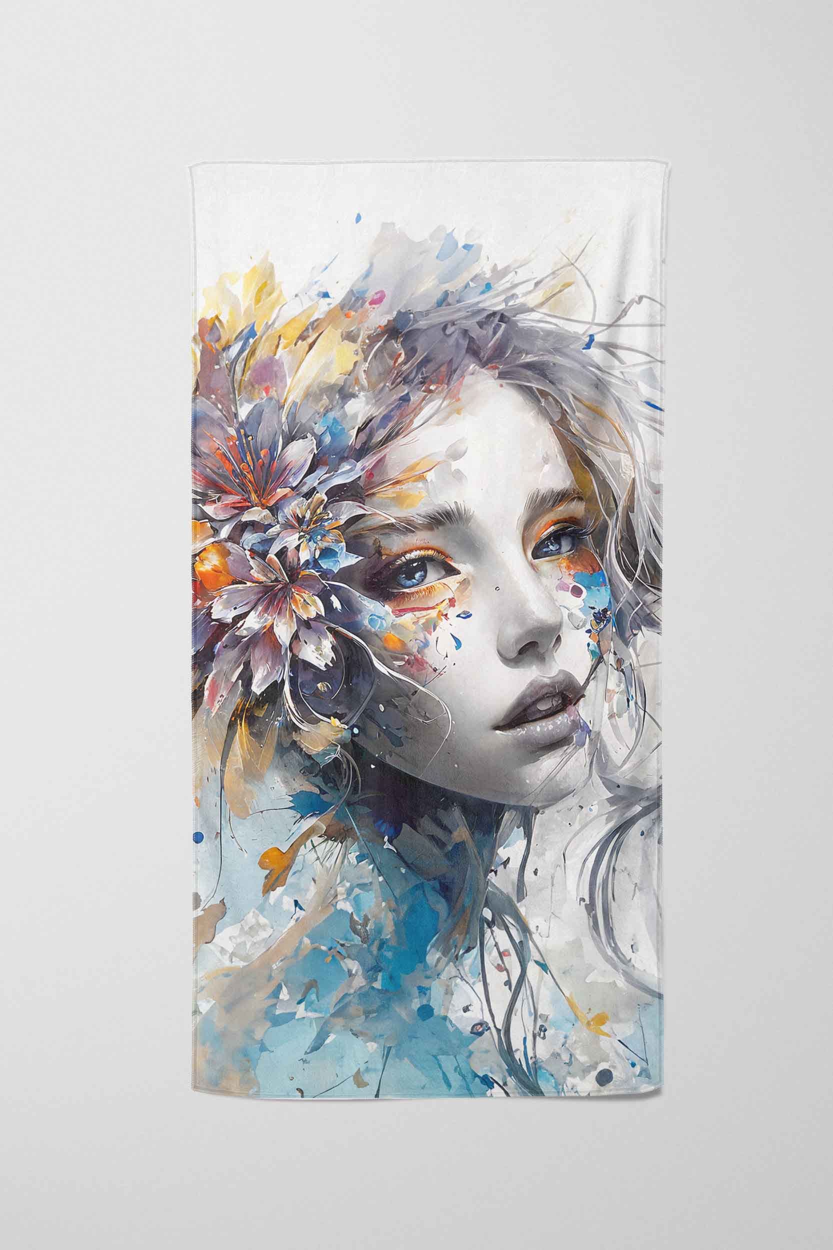 Levně UTOPY Osuška Floral Nymph Rozměr: 100x180
