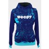 power of blues front hoodie by utopy