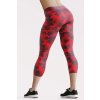 camo red back side 3 4 leggings by utopy
