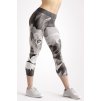 grey lion 3 4 leggings front by utopy