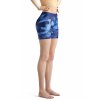 art of camo blue shorts front side by utopy