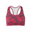 art of camo red sport bra front by utopy