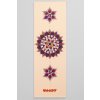 mandala yellow yoga matka front by utopy