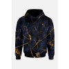 panska mikina dark gold fullprint by utopy
