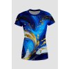 dámské tričko blue gold by utopy