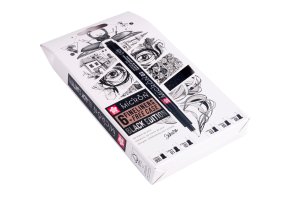 Sada Pigma Micron Black (6 linerů + pouzdro)