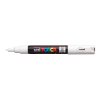 Posca popisovač PC 1M, 0,7 1 mm, bílá (1)
