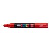 Posca popisovač PC 1M, 0,7 1 mm, červená (15)