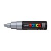 Posca popisovač PC 8K, 8 mm, stříbrná (26)