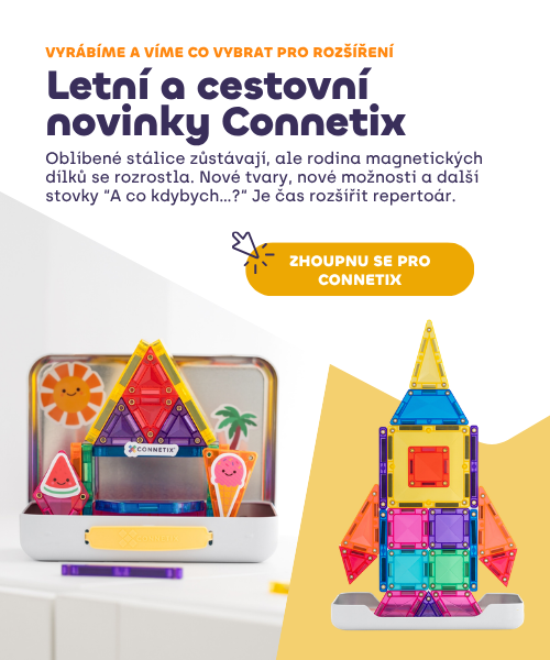 Connetix cestovní sada, novinky