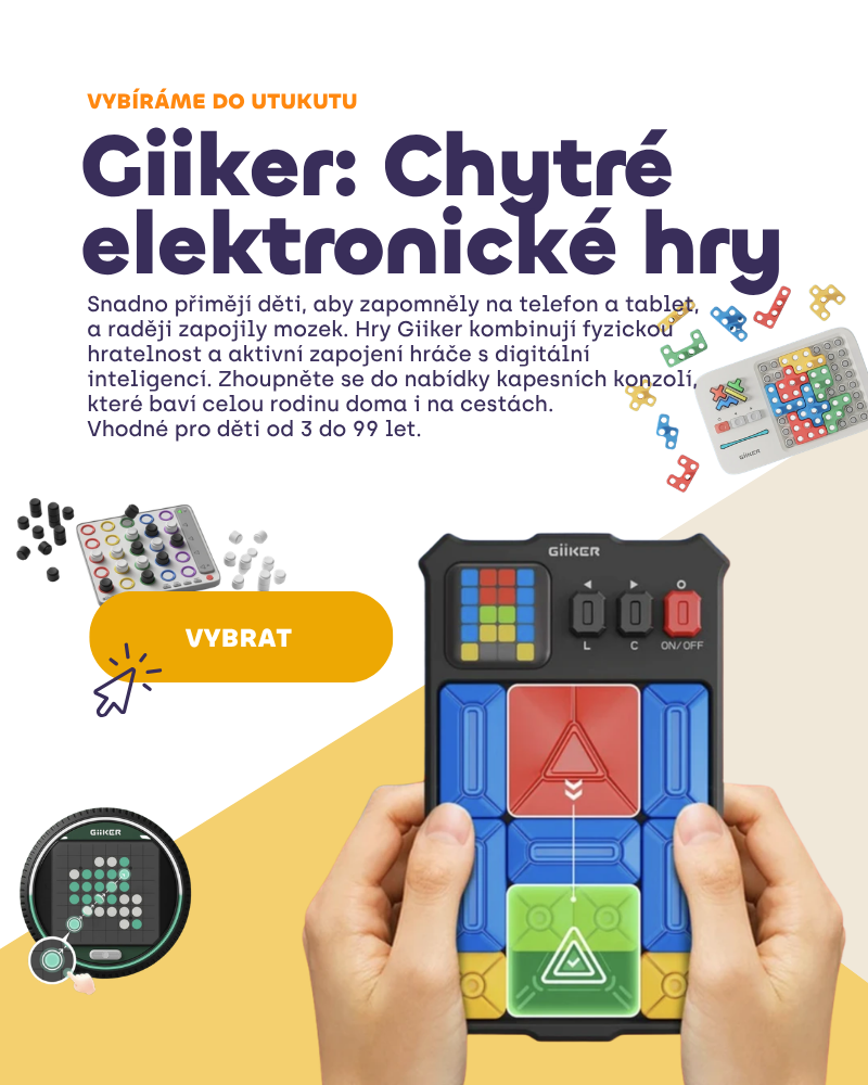 GiiKER chytré elektronické hry