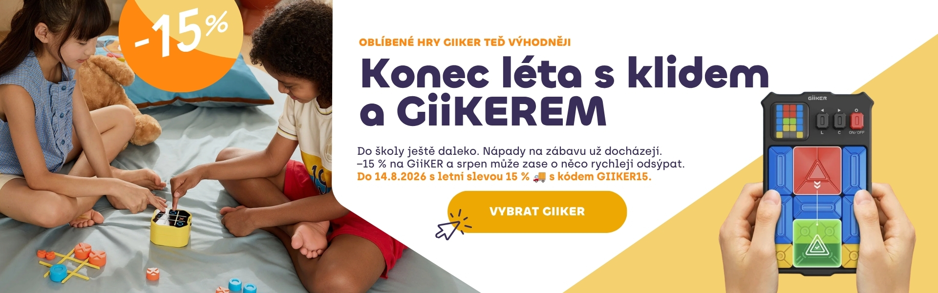 GiiKER sleva 15%