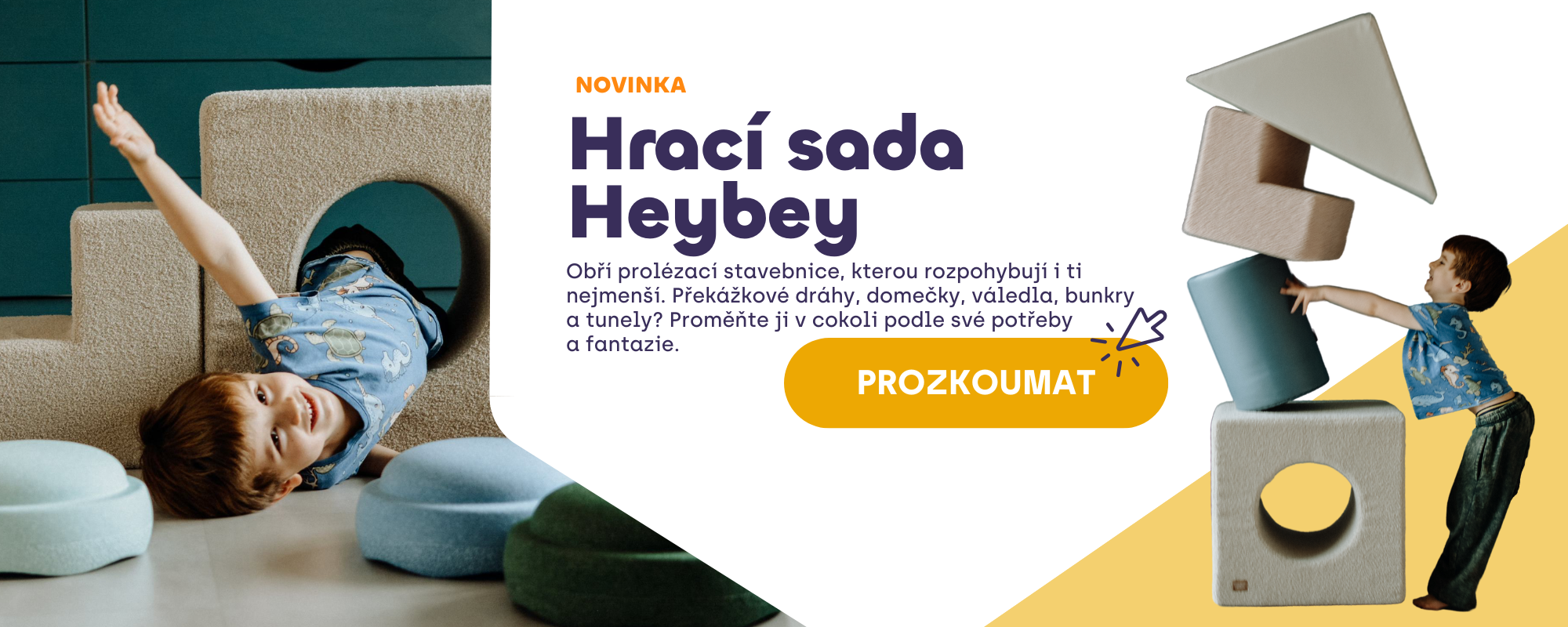 Heybey pěnová stavebnice pro děti