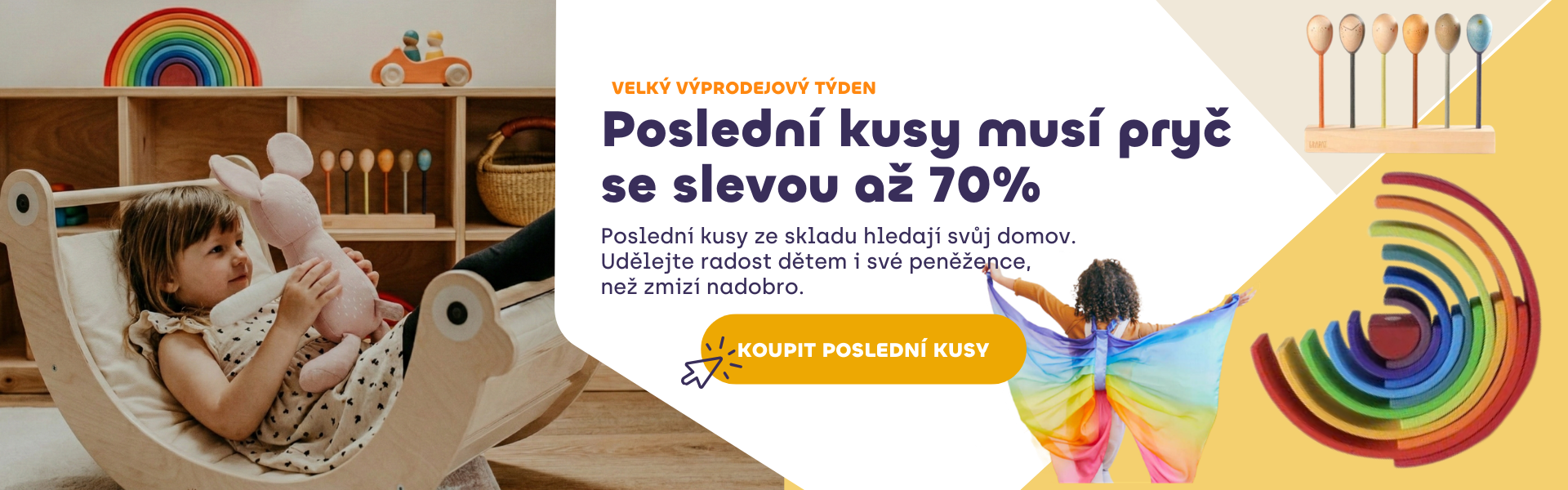Výprodej až 70% utukutu