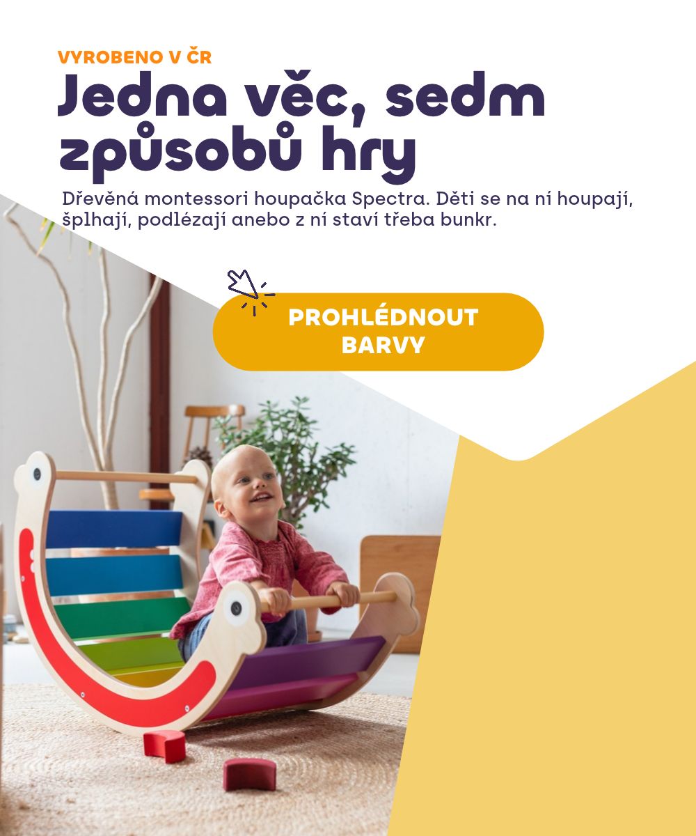 Dřevěná houpačka Spectra