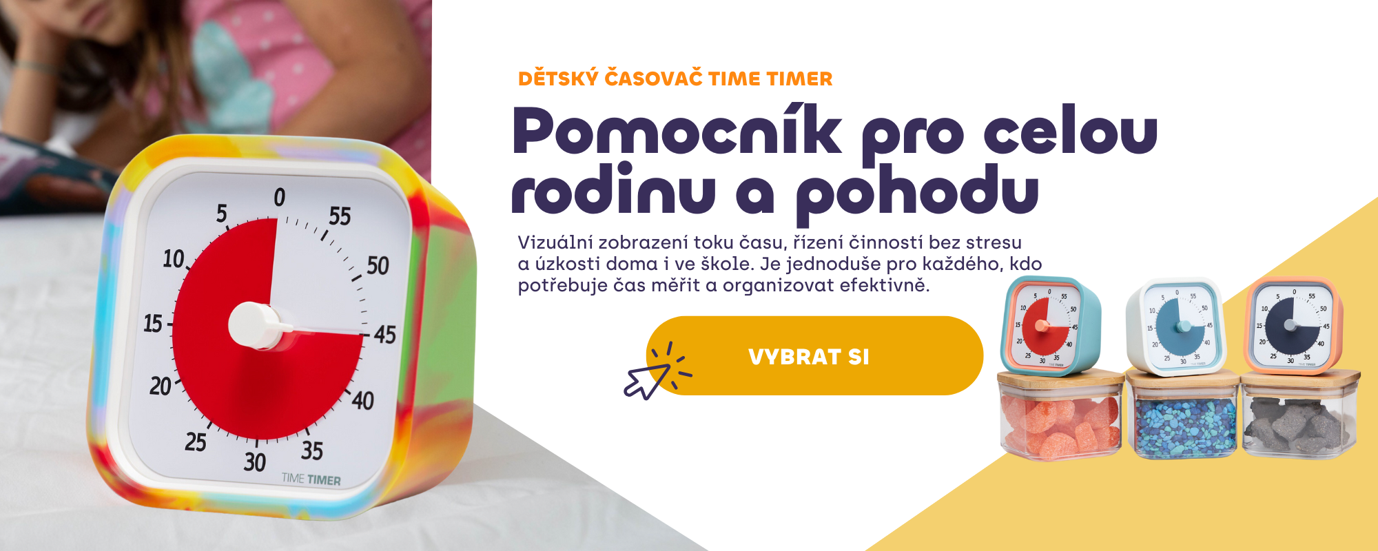 Vizuální časovače time timer