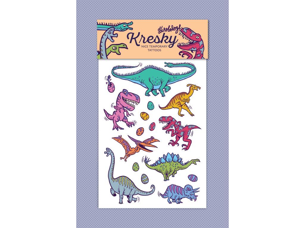 28 Kresky Dinosaury produkt