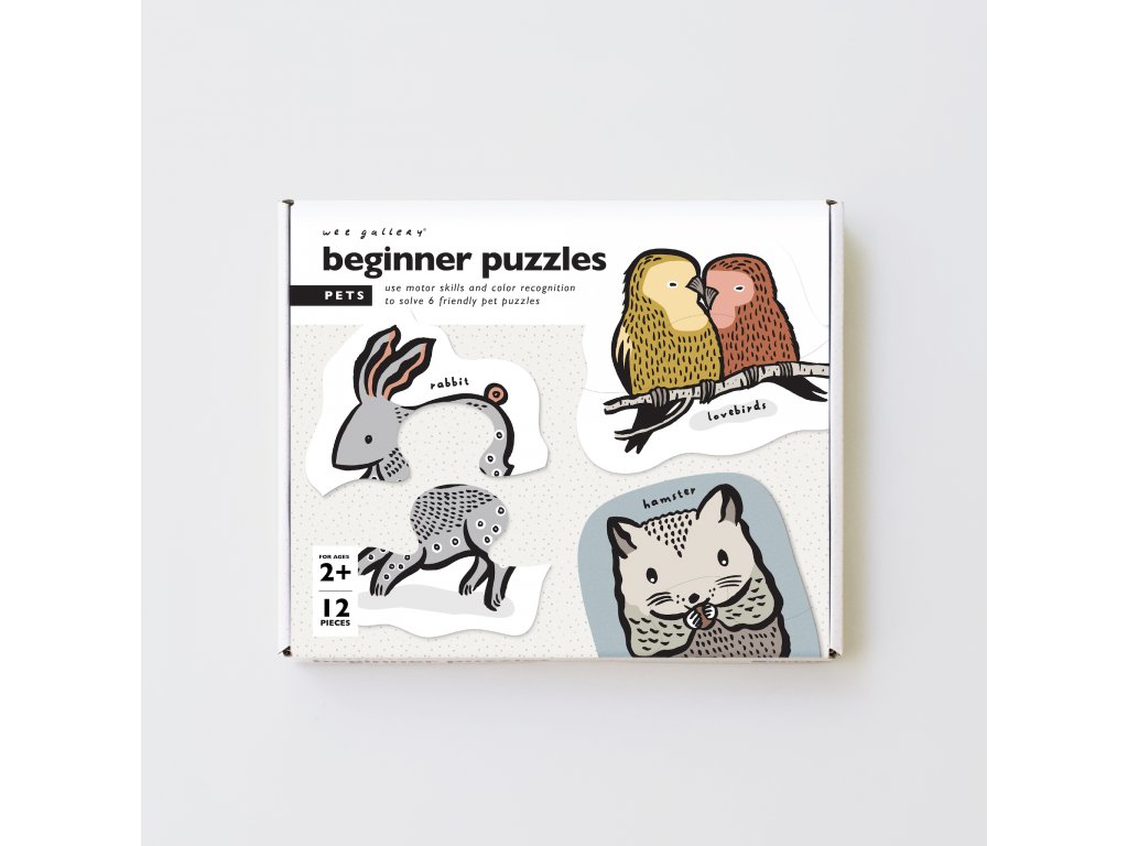 beginner puzzles pets wee gallery kids box