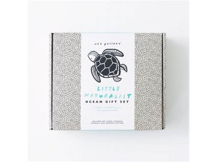 Wee gallery newborn baby gift set ocean 1