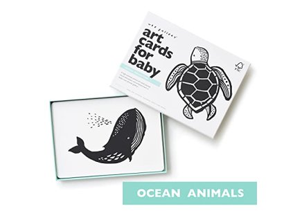 wee gallery art crds for baby ocean
