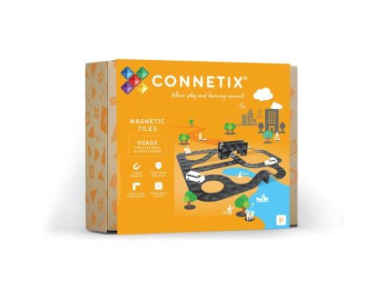 Connetix Tiles Creative Roads Pack 48 dílků