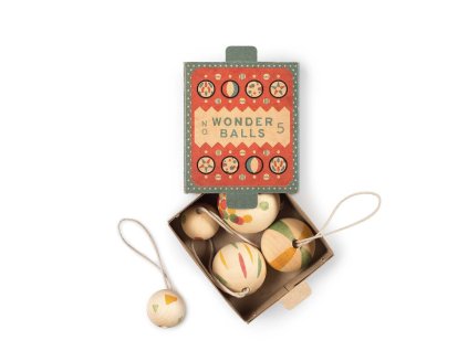 Wonder Balls - dřevěná ozdoba