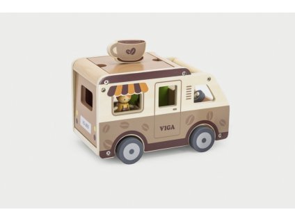 Dřevěný coffe truck