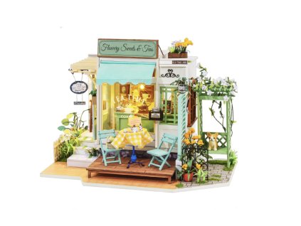 Stavebnice miniatura Čajovna - 3D puzzle