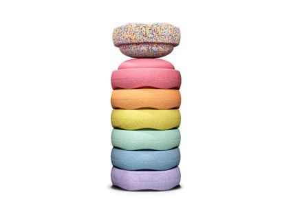 Stapelstein Special Original Mini rainbow pastel