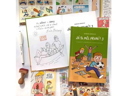 2371 ja to mel prvni 3 s osobnim venovanim a ilustraci na miru