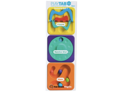 Fat Brain Sada senzorických hraček PlayTab Tile 1