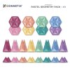Magnetická stavebnice Connetix Tiles Pastel Geometry Pack 40 dílků