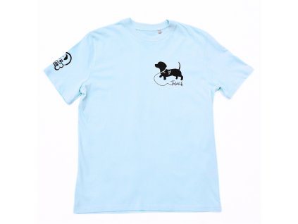 Unisex tričko - mentolové (Veľkosť L)