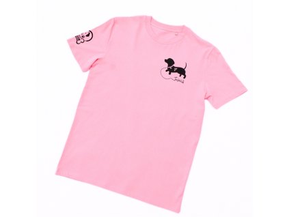 Unisex tričko - ružové (Veľkosť L)