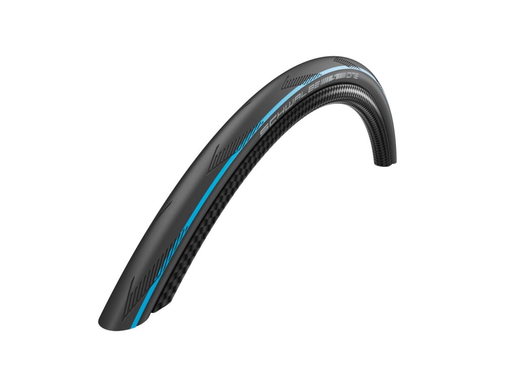 Schwalbe plášť One  25-622 Addix RaceGuard modré pruhy tube type skládací