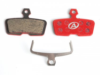 AUTHOR Brzdové destičky ABS-66 Avid Code R  (červená)