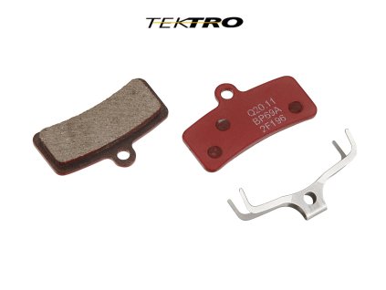 TEKTRO Brzdové destičky TK-Q20.11 - Quadiem  (červená)