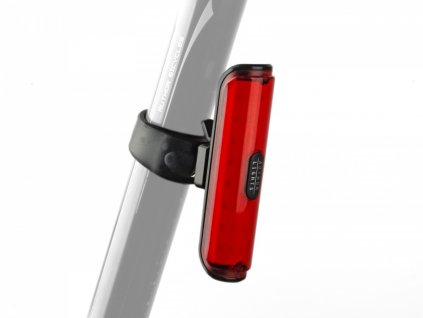 AUTHOR Světlo zad. A-Pilot USB CobLed 50 lm  (černá/červené-sklo)