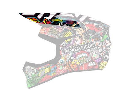 O´Neal náhradní kšilt pro přilbu 3SRS CRANK